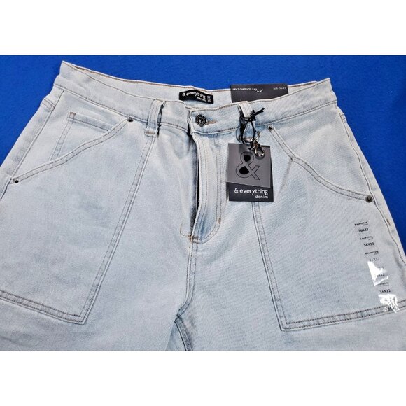 & Everything Denim Carpenter Bootcut Denim Jeans Pants Men's Size 36 X 32 NEW - Picture 2 of 16